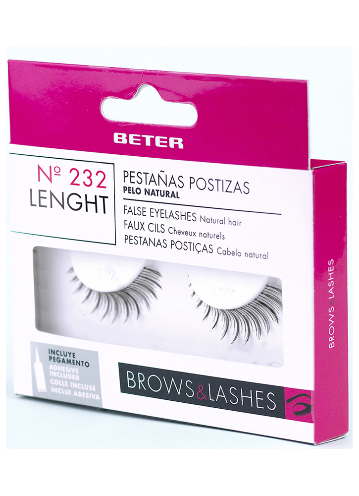 Набор накладных ресниц с удлиняющим эффектом Длина + клей №232 BETER, False Eyelashes №232 Length
Набор накладных ресниц с удлиняющим эффектом Длина + клей №232 BETER, False Eyelashes №232 Length