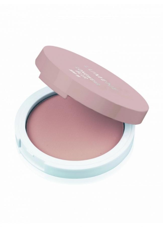 Крем-пудра для лица преображающая устойчивая Lumene Longwear BLUR SPF 15 Powder Foundation тон 3 Абрикосовый Крем-пудра для лица преображающая устойчивая Lumene Longwear BLUR SPF 15 Powder Foundation тон 3 АбрикосовыйПудра<br>Бархатистая пудра мгновенно выравнивает цвет лица и надолго создает матовое покрытие. Обеспечивает защиту кожи от солнечного излучения благодаря SPF 15. Для всех типов кожи. Роскошная матовая бежевая упаковка с зеркальцем.<br>Цвет: Абрикосовый;