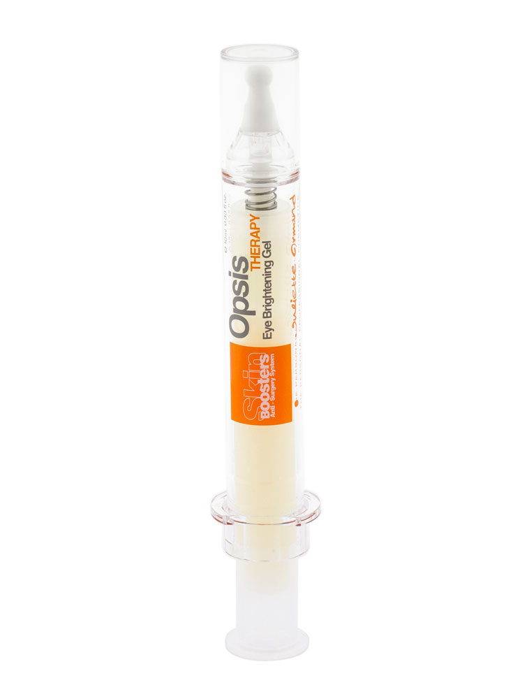 Гель для уменьшения темных кругов и отеков Eye Brightening Gel Opsis 10 мл Гель для уменьшения темных кругов и отеков Eye Brightening Gel Opsis 10 млГель для кожи вокруг глаз<br>Рекомендуется: для коррекции застойных явлений, отеков и темных кругов под глазами. Оказывает выраженный и быстрый эффект. Увлажняет, освежает, тонизирует кожу, улучшает клеточное дыхание. Придает коже гладкость, упругость и нежность.<br>