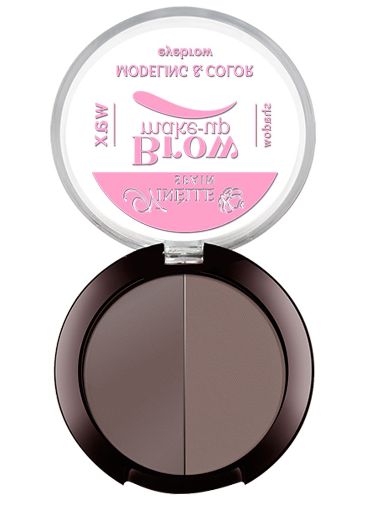 Палетка (воск+тени) для моделирования бровей Modeling&Color Eyebrow тон 03 Палетка (воск+тени) для моделирования бровей Modeling&Color Eyebrow тон 03Пудра для бровей<br>-<br>Цвет: Коричневый;