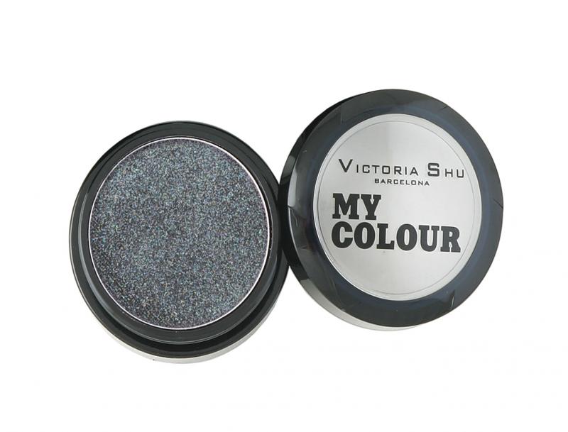 Тени для век My Colour тон 523 серебристый металлик Тени для век My Colour тон 523 серебристый металликТени для век<br>Тени для век MY COLOUR – это новая коллекция завораживающих, головокружительных оттенков для создания макияжей в разных стилях. Соединение превосходных интенсивных цветовых пигментов и эффекта атласного сияния позволило получить новые оттенки, создающие игру света и тени на веке. 10 самых популярных тонов Тени MY COLOUR соблазняют и дарят ощущение праздника, помогая создавать потрясающий макияж и очаровывать всех вокруг.<br>Цвет: серебристый металлик;