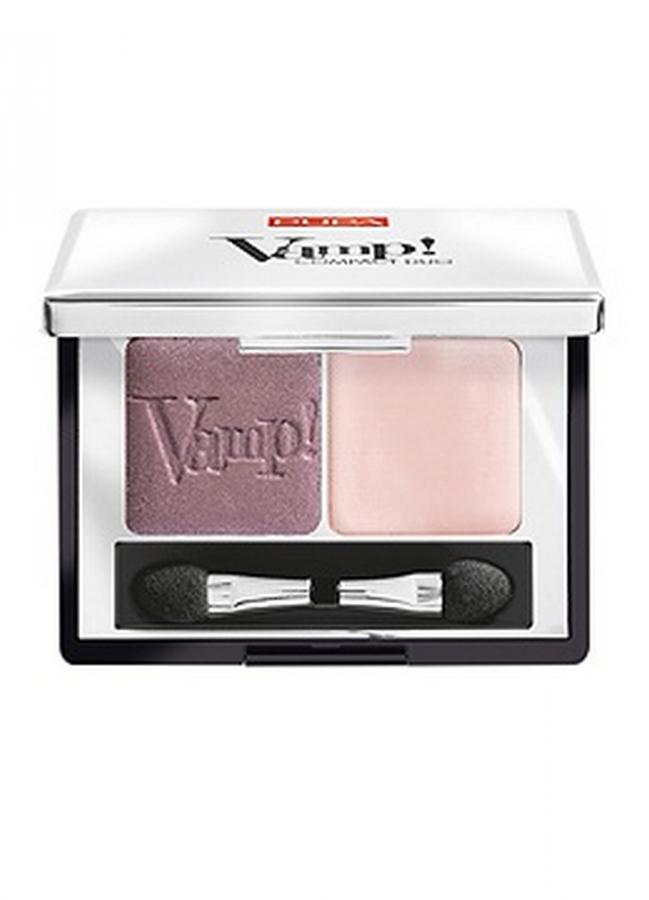 Тени для век двойные компактные VAMP! Compact Duo тон 3 Нежный лиловый Тени для век двойные компактные VAMP! Compact Duo тон 3 Нежный лиловыйТени для век<br>Двойные компактные тени Vamp! Compact Duo идеально подходят для создания эффектного образа. Тени обеспечивают чистый цвет и безупречное нанесение.<br>Цвет: Нежный лиловый;