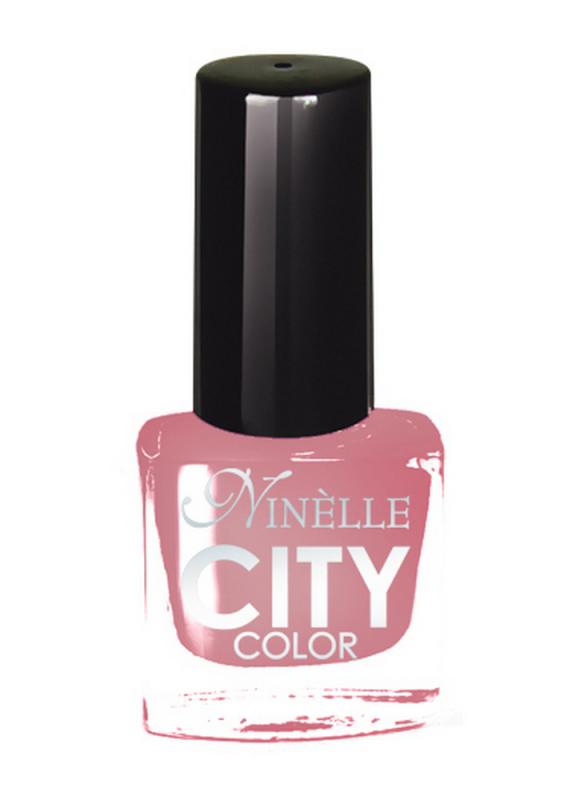 Лак для ногтей City Color тон 150 Нежно-розовый Лак для ногтей City Color тон 150 Нежно-розовыйЛак для ногтей<br>Новейшие тенденции маникюра и потребности современных женщин вдохновили марку Ninelle на создание новой коллекции лаков для ногтей CITY COLOR от NinelleФормула уникальна и безупречна: лак быстро сохнет, гарантирует идеальную цветопередачу и потрясающий блеск, а также непревзойденную стойкость. Лак для ногтей City color выравнивает поверхность ногтя, делая его идеально гладким и безупречно глянцевым. Высокая концентрация пигментов и новая кисть заметно упростили маникюрную процедуру - лаки теперь можно наносить одним слоем. Удобная кисточка поможет распределить лак быстро и с максимальной точностью, что позволяет равномерно нанести лак даже на короткие ногти. Богатая цветовая гамма позволяет выбрать прекрасный вариант для любого повода. В состав входят ухаживающие компоненты, предотвращающие повреждения ногтей. И еще одно удобство для жительниц мегаполисов - лак снимается настолько легко, что его можно менять так часто, как Вы пожелаете. Подходит для натуральных и искусственных ногтей.<br>Цвет: Нежно-розовый;