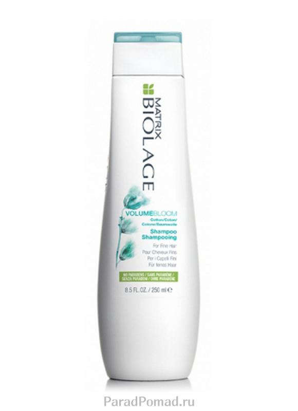 Шампунь для придания объема тонким волосам Biolage Volumebloom Shampoo 250 мл Шампунь для придания объема тонким волосам Biolage Volumebloom Shampoo 250 млШампуни<br>Шампунь Biolage VOLUMEBLOOM™ приподнимает волосы, обеспечивая длительный, упругий объем.<br>