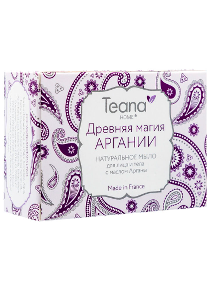 Мыло натуральное для чувствительной кожи TEANA, "Древняя Магия Аргании" с маслом арганы
Мыло натуральное для чувствительной кожи TEANA, "Древняя Магия Аргании" с маслом арганы