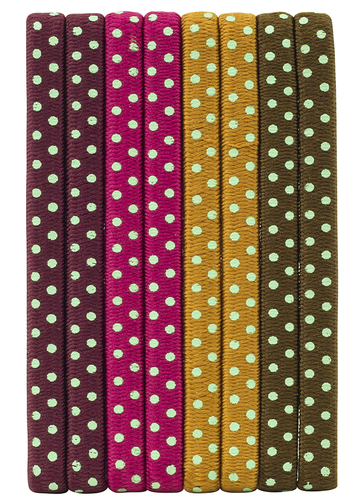 Набор разноцветных резинок для волос с узором "горох" (8 шт.) BETER, Hair bands set color dots (8 pcs)
Набор разноцветных резинок для волос с узором "горох" (8 шт.) BETER, Hair bands set color dots (8 pcs)
