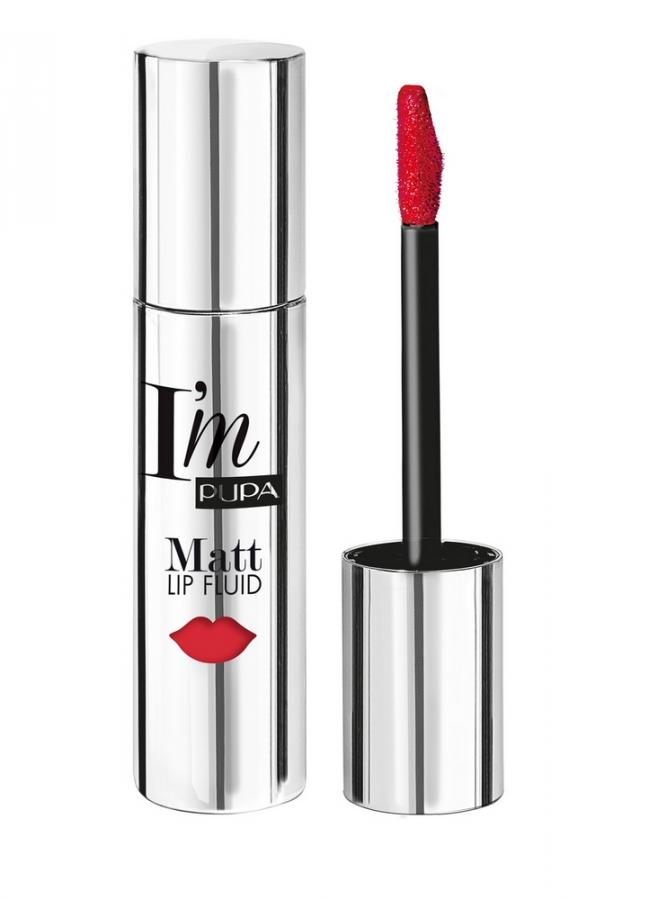 Помада для губ жидкая Im Matt Lip Fluid тон 50 Огненный красный Помада для губ жидкая Im Matt Lip Fluid тон 50 Огненный красныйПомада для губ<br>Устойчивая жидкая помада с матовым бархатным финишем плотно покрывает губы и обеспечивает невероятно стойкий результат. Благодаря высокому содержанию пигментов помада создает насыщенный цвет на губах с матовым финишем. Комфортная кремовая текстура гарантирует тонкое, но плотное покрытие. Помада имеет удобную упаковку – с прозрачным «окошком» в форме губ и основанием в цвет помады.<br>Цвет: Огненный красный;