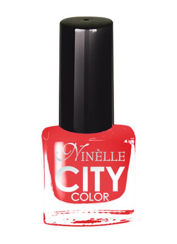 Лак для ногтей City Color тон 160 Солнечный манго Лак для ногтей City Color тон 160 Солнечный мангоЛак для ногтей<br>Новейшие тенденции маникюра и потребности современных женщин вдохновили марку Ninelle на создание новой коллекции лаков для ногтей CITY COLOR от NinelleФормула уникальна и безупречна: лак быстро сохнет, гарантирует идеальную цветопередачу и потрясающий блеск, а также непревзойденную стойкость. Лак для ногтей City color выравнивает поверхность ногтя, делая его идеально гладким и безупречно глянцевым. Высокая концентрация пигментов и новая кисть заметно упростили маникюрную процедуру - лаки теперь можно наносить одним слоем. Удобная кисточка поможет распределить лак быстро и с максимальной точностью, что позволяет равномерно нанести лак даже на короткие ногти. Богатая цветовая гамма позволяет выбрать прекрасный вариант для любого повода. В состав входят ухаживающие компоненты, предотвращающие повреждения ногтей. И еще одно удобство для жительниц мегаполисов - лак снимается настолько легко, что его можно менять так часто, как Вы пожелаете. Подходит для натуральных и искусственных ногтей.<br>Цвет: Солнечный манго;