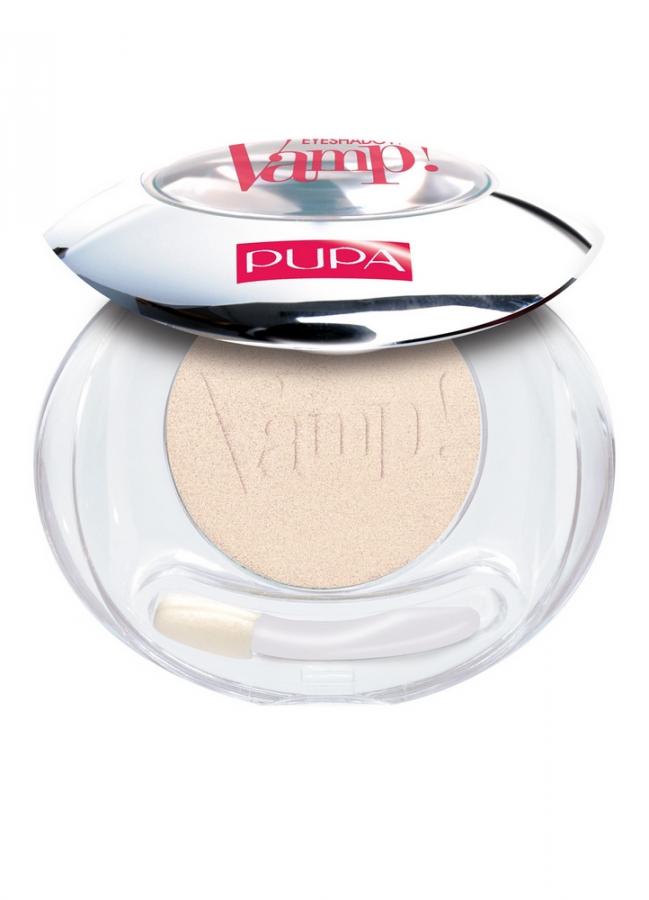 Тени для век компактные VAMP! Compact Eyeshadow тон 101 Ваниль матовый Тени для век компактные VAMP! Compact Eyeshadow тон 101 Ваниль матовыйТени для век<br>Компактные тени для век с богатой палитрой оттенков создают разные типы покрытий для бесконечных комбинаций цветов и текстур, чтобы создать дневной и вечерний макияж. Матовая текстура теней гарантирует чистый и однородный цвет на поверхности века, сатиновая - придаст веку мягкое сияние с нежным блеском, металлическая текстура обеспечит эффект объемного покрытия.<br>Цвет: Ваниль матовый;
