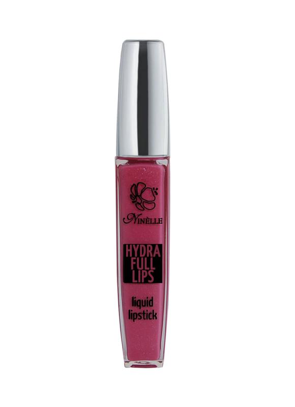 Помада для губ жидкая Hydrafull Lips тон 155 Розовый шелк Помада для губ жидкая Hydrafull Lips тон 155 Розовый шелкПомада для губ<br>Жидкая губная помада HYDRAFULL LIPS предлагает не выбирать между сиянием блеска для губ и насыщенным цветом губной помады. Она является прекрасным результатом объединения этих двух продуктов. Жидкая губная помада HYDRAFULL LIPS отличается удобством и простотой нанесения. Наличие особой формулы в составе жидкой помады качественно увлажняет кожу на губах, а приятный легкий аромат делает процесс нанесения вдвойне приятным. Помада HYDRAFULL LIPS благодаря своей насыщенной текстуре и плоскому аппликатору прекрасно покрывает всю поверхность губ, создавая на губах гладкое глянцевое покрытие. Обладает нежной кремовой текстурой, дарит губам потрясающий интенсивный цвет, блеск и увлажнение, делает губы более чувственными, а макияж ярким и изысканным. Натуральные пигменты в формуле обеспечивают насыщенный цвет, а микрокристаллические блестки, измельченные до невесомого эффекта обеспечивают губам отражение света без перламутрового эффекта, дарят губам многогранный блеск. Жидкая помада HYDRAFULL LIPS не создает чувства липкости и абсолютно не ощущается не губах.<br>Цвет: Розовый шелк;