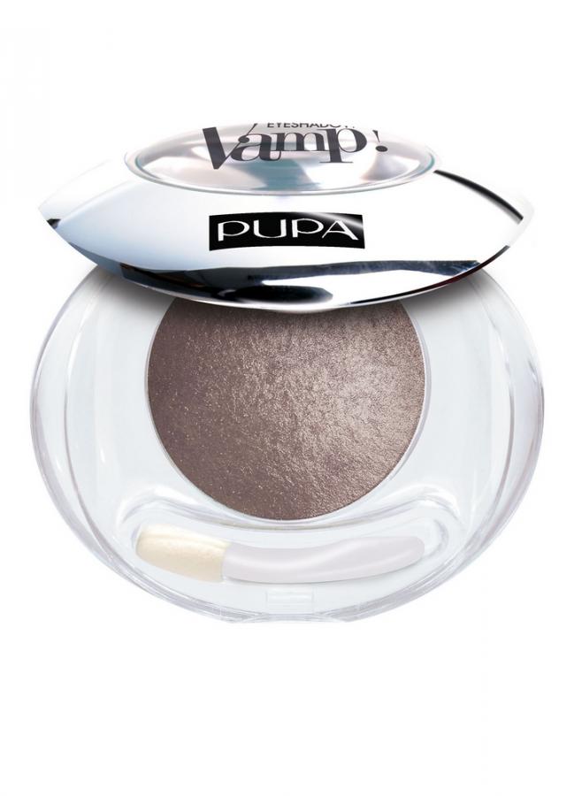 Тени для век запеченные VAMP! Wet&Dry Eyeshadow тон 401 Темный серо-коричневый перламутровый Тени для век запеченные VAMP! Wet&Dry Eyeshadow тон 401 Темный серо-коричневый перламутровыйТени для век<br>Запеченные тени для век с богатой палитрой оттенков создают разные типы покрытий для бесконечных комбинаций цветов и текстур, чтобы создать дневной и вечерний макияж. Сатиновая текстура теней придаст веку мягкое сияние с однородным шелковистым покрытием, перламутровая - обеспечит эффект объемного блестящего покрытия.<br>Цвет: Темный серо-коричневый перламутровый;