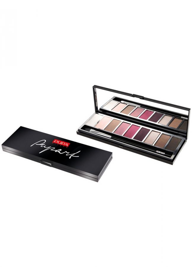 Косметический набор теней Pupart Eyeshadow Palette тон 3 Коричнево-розовый Косметический набор теней Pupart Eyeshadow Palette тон 3 Коричнево-розовыйПалетка теней<br>Палитра из 9 компактных теней для век дает возможность сочетать схожие оттенки или играть на контрасте, используя разные эффекты: матовый, перламутровый, металлический блеск или сатиновое сияние. Благодаря мягкой, тающей текстуре тени отлично растушевываются, а гамма оттенков идеально подходит для любого вида макияжа. К набору прилагается кисть для макияжа с длинной, удобной ручкой из натурального ворса пони для равномерного распределения теней.<br>Цвет: Коричнево-розовый;