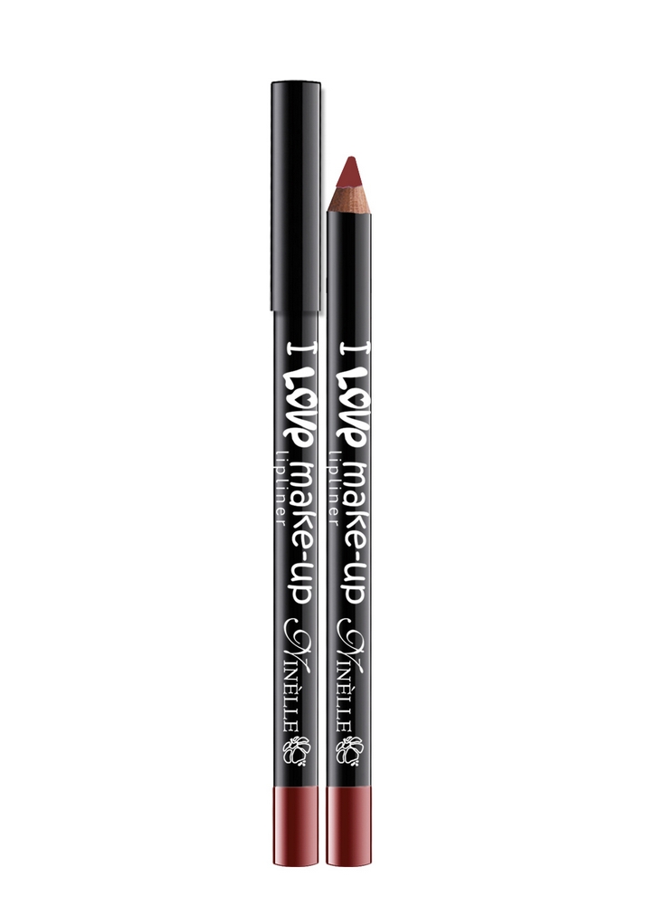 

Карандаш для губ Нежно-бордовый NINELLE, I Love Make-Up