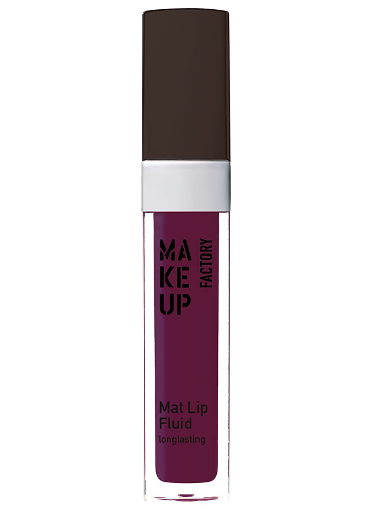 

Помада для губ жидкая матовая Насыщенная слива MAKE UP FACTORY, Mat Lip Fluid longlasting