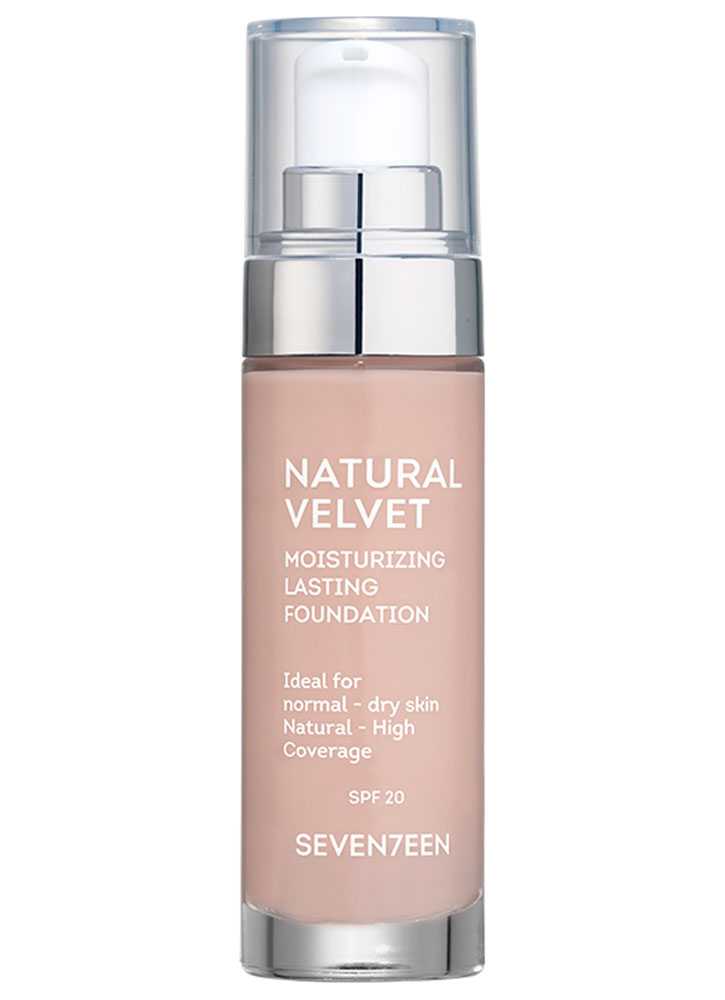 Крем тональный длительного действия SEVEN7EEN Natural Velvet SPF20 4 Натуральный бежевый
