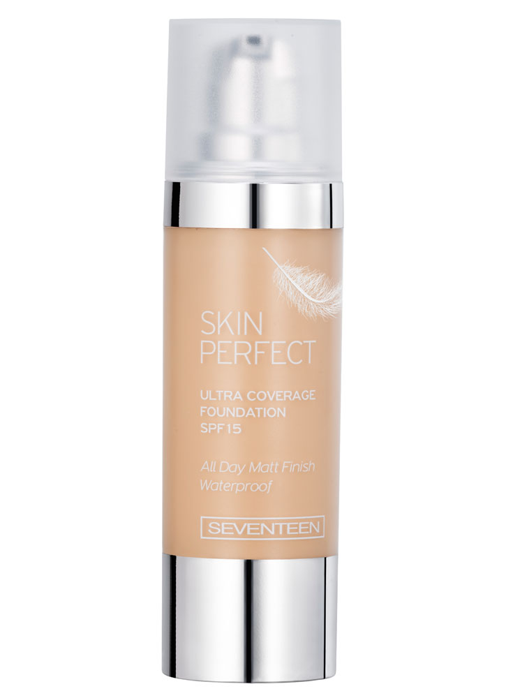 

Тональный крем с матирующим эффектом, водостойкий Светло-бежевый SEVENTEEN, Skin Perfect Ultra Coverage Foundation