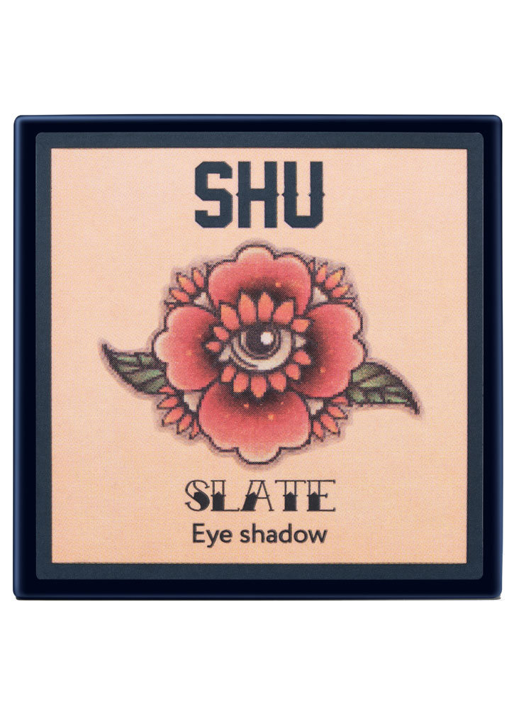 Тени для век одноцветные SHU Slate  178 Мерцающий хром