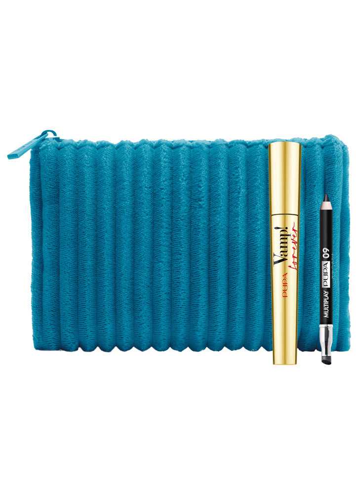Набор косметический PUPA Kit Vamp! Forever+mini Multiplay+Pochette
