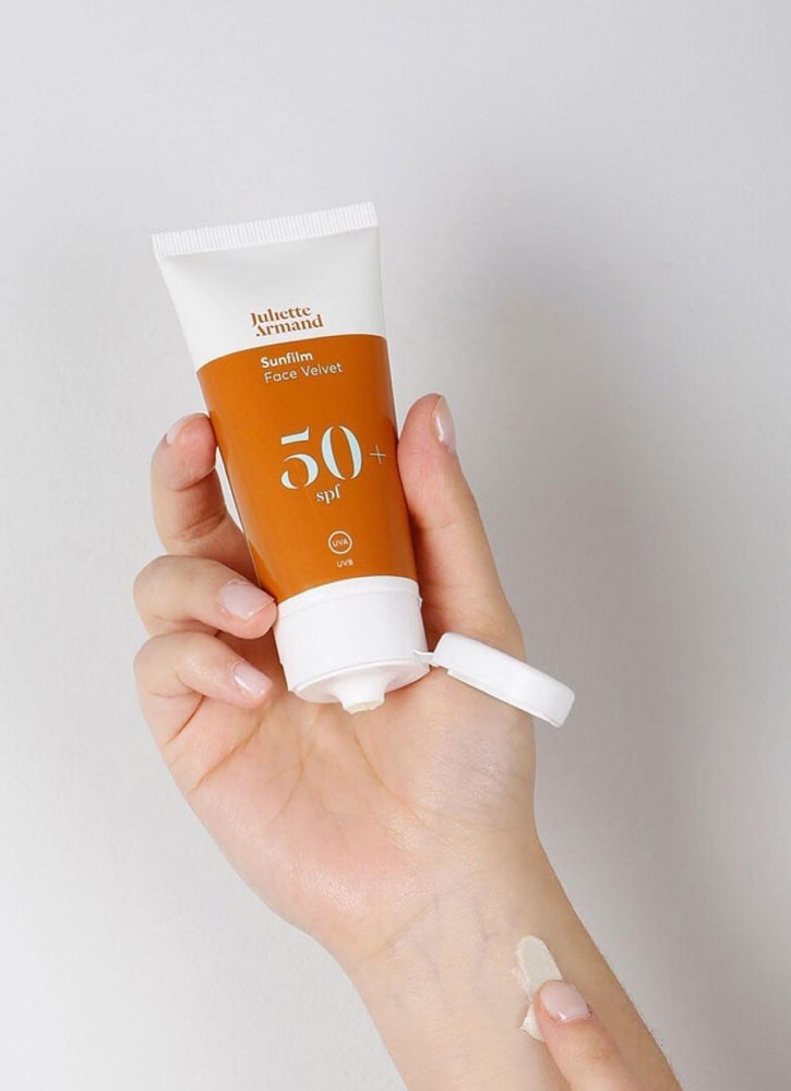 Крем солнцезащитный SPF50+для лица JULIETTE ARMAND Face Velvet