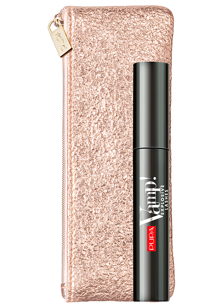 

Набор тушь VAMP!MASCARA EXPLOSIVE LASHES+косметичка PUPA, Vamp! Explosive Lashes Kit