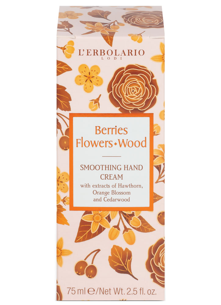 Крем для рук разглаживающий L'ERBOLARIO Berries Flowers Wood