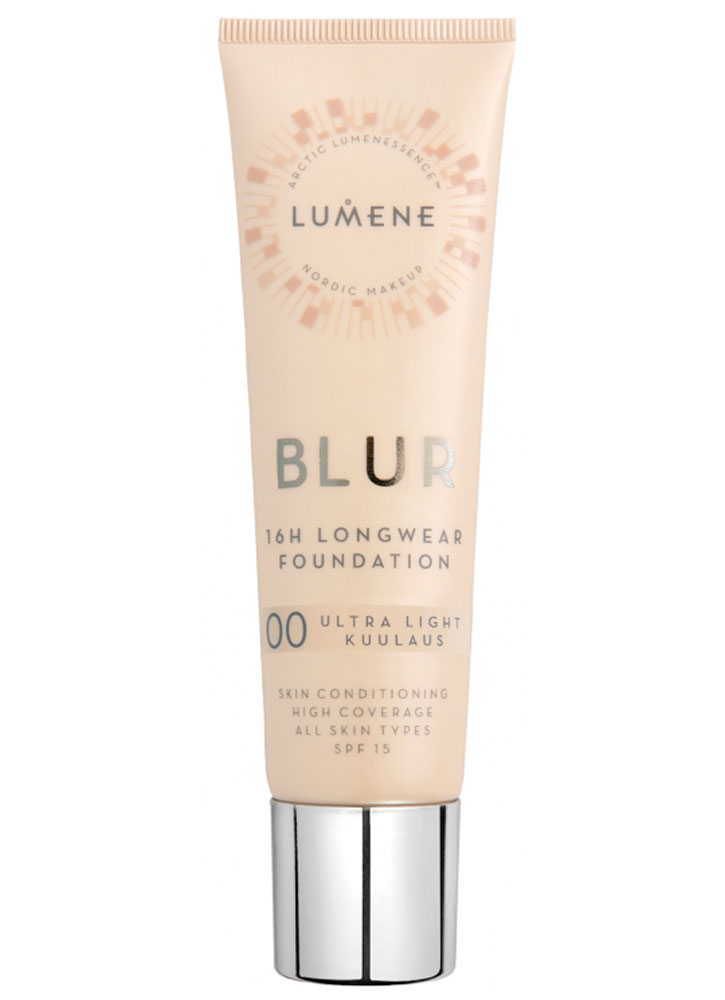 

Тональный крем устойчивый Ultra Light LUMENE, 16hrs longwear foundation/Blur