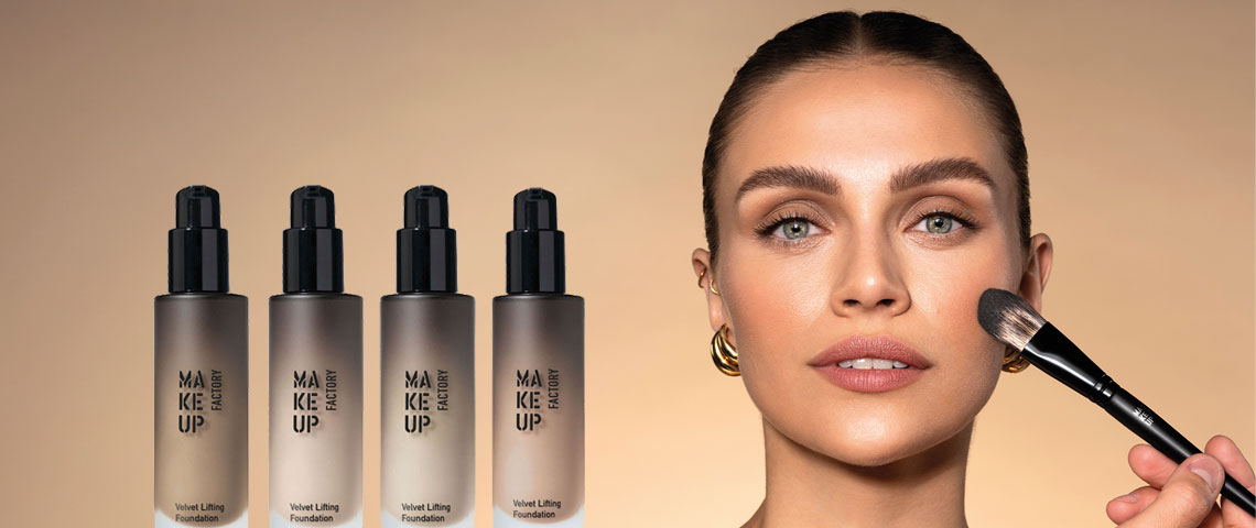 Новинка Make Up Factory - Тональный крем с эффектом лифтинга Velvet Lifting Foundation
