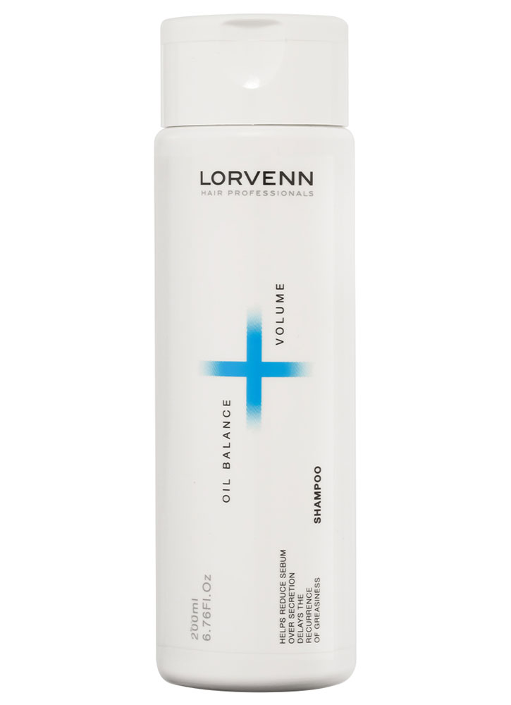 Шампунь «Объем+баланс» для жирных волос LORVENN HAIR PROFESSIONALS Oil Balance Volume