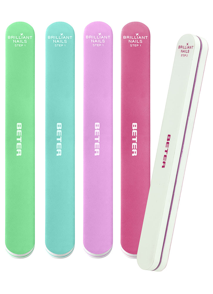 

Пилка для полировки ногтей (2 шт.) BETER, Professional nail buffer, 2 steps