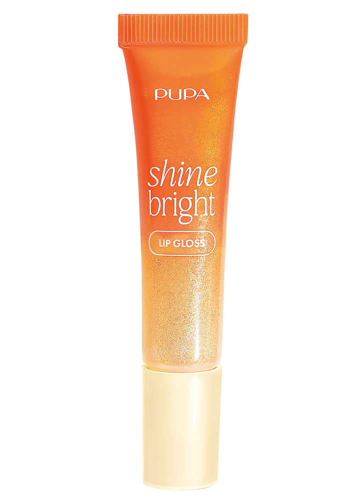 Блеск для губ мерцающий PUPA MILANO Shine Bright  001 Ослепительное золото