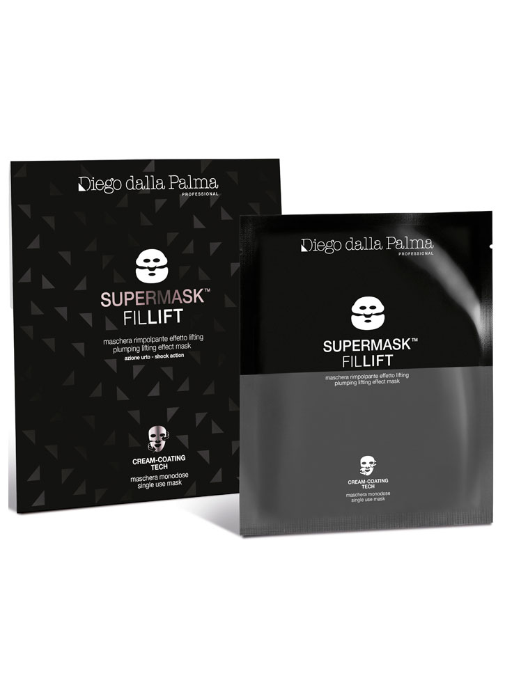 

“СУПЕР МАСКА” лифтинг с эффектом наполнения, тканевая DIEGO DALLA PALMA PROFESSIONAL, Plumping lifting effect mask FILLIFT SUPERMASK 1шт.