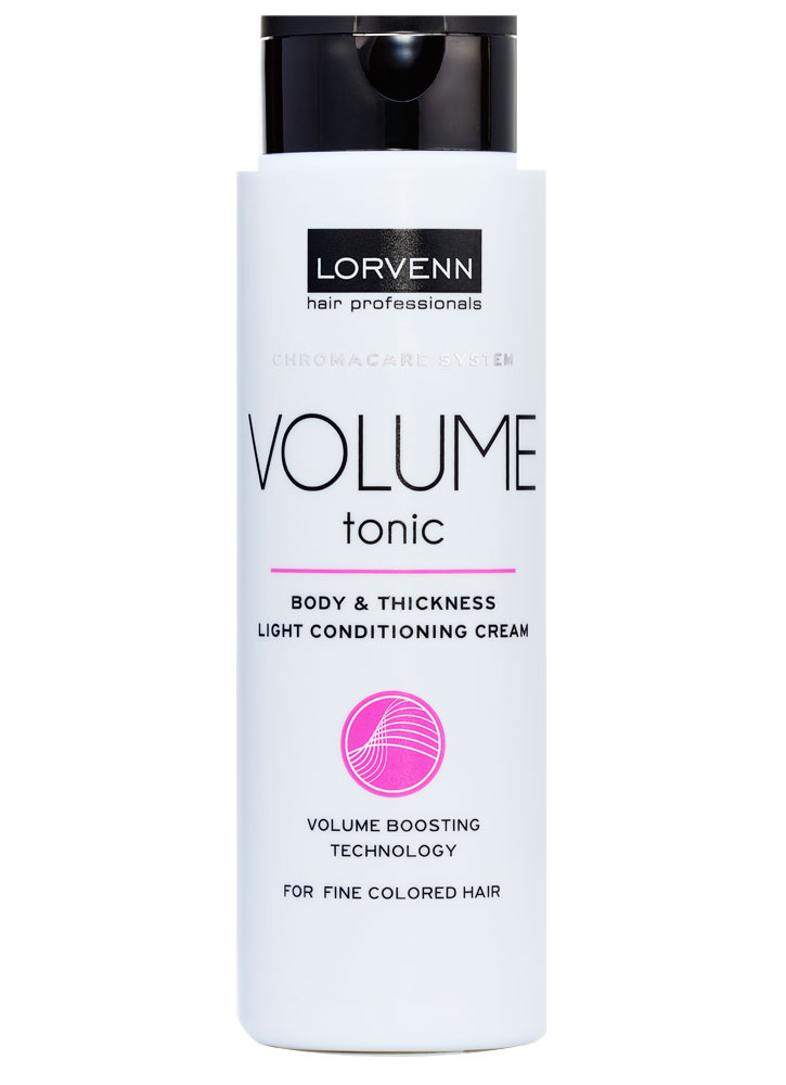 Крем-кондиционер для тонких, окрашенных волос LORVENN HAIR PROFESSIONALS Volume Tonic