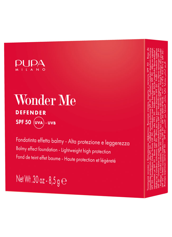 Тональная основа с эффектом бальзама PUPA Wonder Me Defender SPF 50 004 Песочный