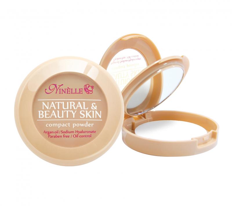Пудра компактная Natural & Beauty Skin тон 35 Пудра компактная Natural & Beauty Skin тон 35