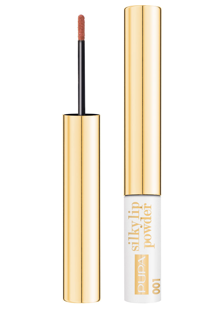 

Помада жидкая с эффектом пудры Красная пудра PUPA, GOLD ME! SILKY LIP POWDER