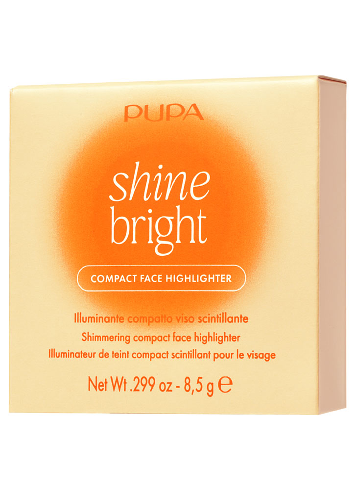 Хайлайтер для лица PUPA MILANO Shine Bright 001 Золотые дюны