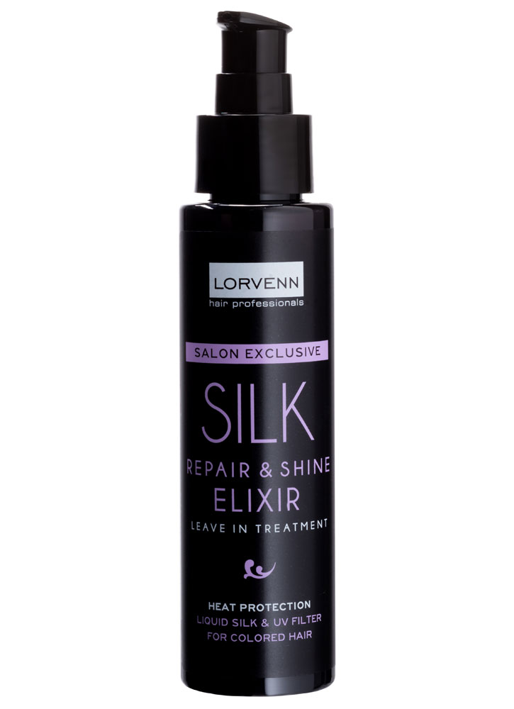 Эликсир с жидким шелком для реструктуризации и блеска волос Silk Repair&Shine Elixir 100мл