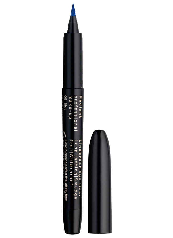 Подводка-фломастер для век водостойкая RADIANT PROFESSIONAL MAKE-UP Linerproof Eyeliner 3 Темно-синий