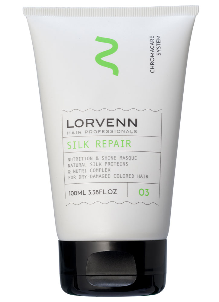 Маска для сухих, поврежденных волос LORVENN HAIR PROFESSIONALS Silk Repair