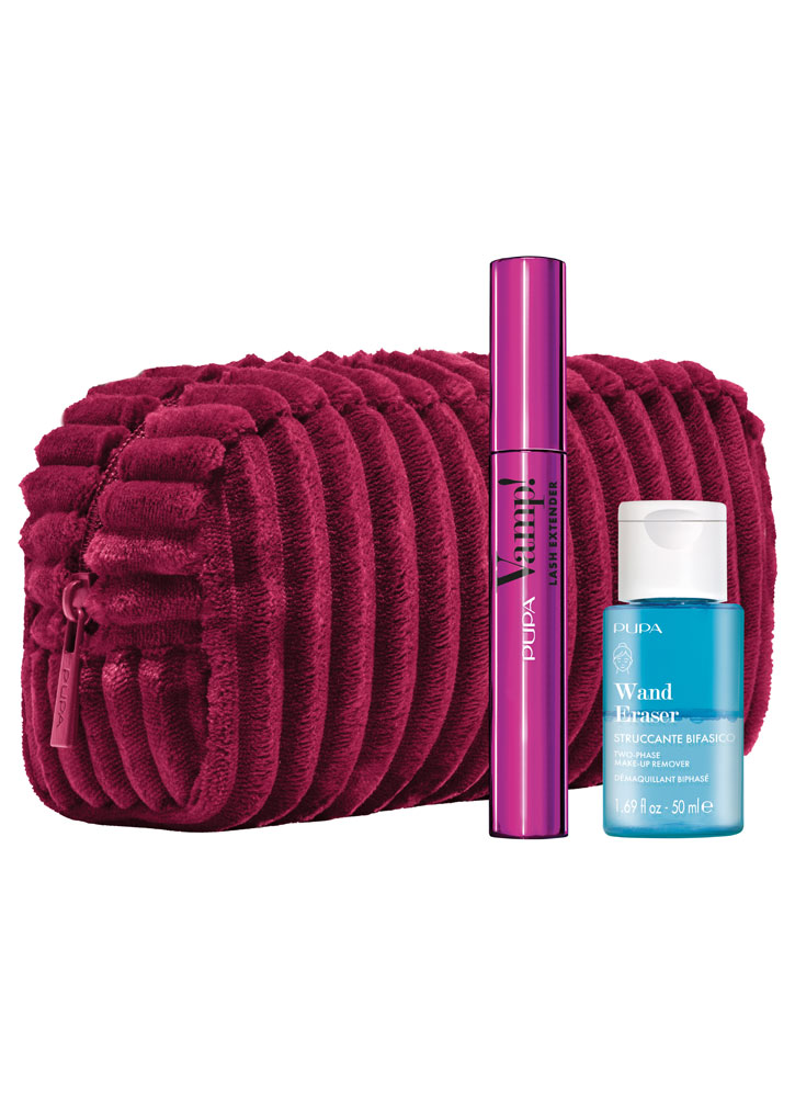 Набор косметический PUPA Kit  Vamp! Lash Extender+Wand Eraser+Pochette