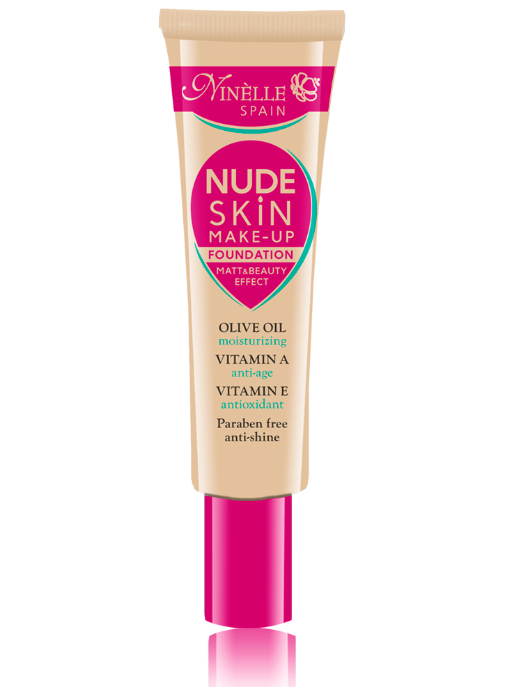 

Крем тональный Натуральный NINELLE, Nude Skin Make-Up