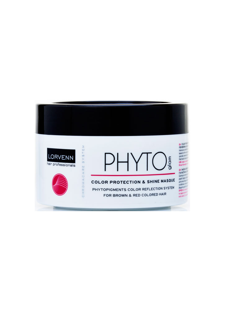 

Маска для окрашенных в коричневый и красный цвет волос LORVENN, Phyto Glam Mask 100ml