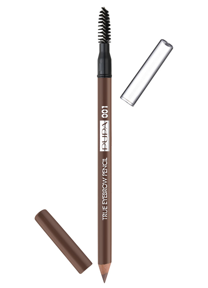 

Карандаш для бровей водостойкий Темно-коричневый PUPA, True Eyebrow Pencil