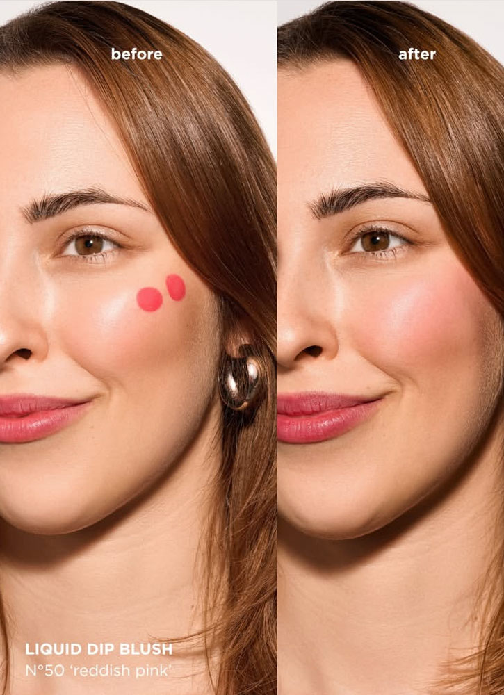 Румяна жидкие MAKE UP FACTORY Liquid Dip Blush 50 Красно-розовый