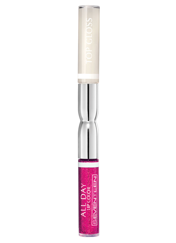 

Помада-блеск для губ жидкая Яркая фуксия SEVENTEEN, All Day Lip Color &Top Gloss