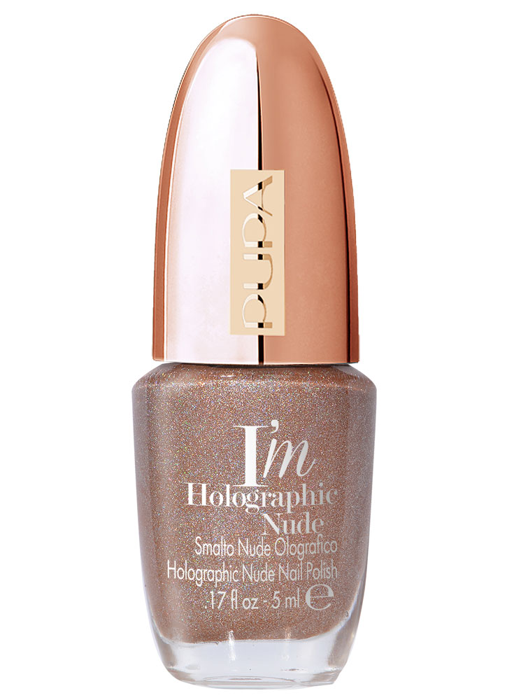 

Лак для ногтей Нюдовый звездный PUPA, I'M Holographic Nude