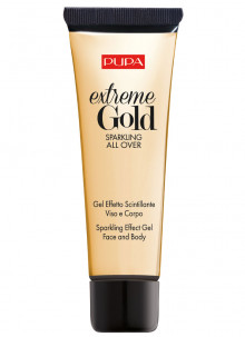 Гель для лица и тела сверкающий Extreme Gold Sparkling All Over тон 001
