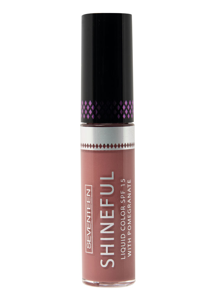

Помада-блеск жидкая с глянцевым эффектом Горько-сладкий SEVENTEEN, Shineful Liquid Color SPF 15