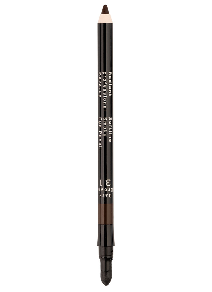 Карандаш для глаз  RADIANT PROFESSIONAL MAKE-UP Softline Eye Pencil Waterproof 31 Коричневый смоки