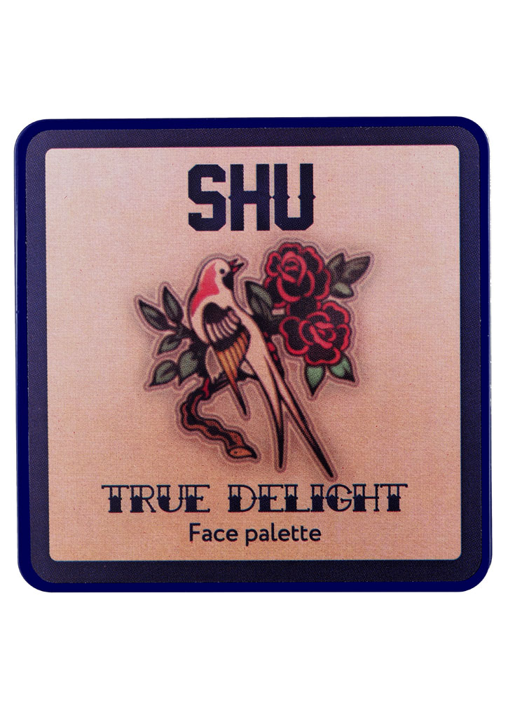 Палетка для лица SHU True Delight 332 Розово-бежевый